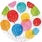 Creative Converting Birthday Confetti Balloons Paper Plates, 96PK 359284 - alternate 1